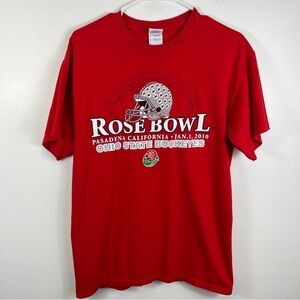 Ohio State Buckeyes Tshirt Sz M OSU Football Pasadena Rose Bowl 2010